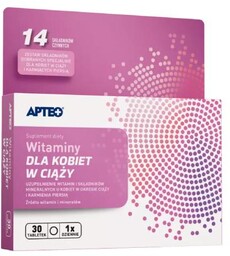 APTEO Witaminy dla kobiet w ciąży, 30 tabl.