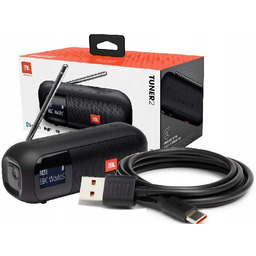 Jbl Tuner 2 Czarny Głośnik Przenośny Radio Dab