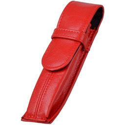 Piórnik skórzany 064K Czerwony KEMER
