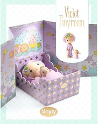 Pokoik Violet w magnetycznym pudełku Tinyly Djeco DJ06965