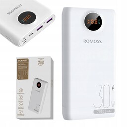 Romoss Mocny Duży Powerbank 20000mah 2x Usb-a Usb-c