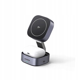 Ładowarka W702 indukcyjna 3w1 z MagSafe Qi2 Usb-c