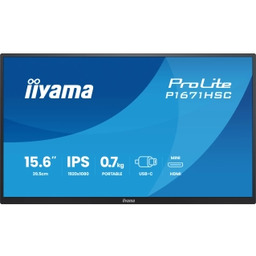 iiyama ProLite P1671HSC-B1 15,6" IPS Full HD 60Hz