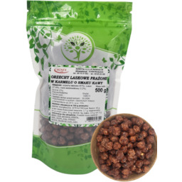 Orzechy laskowe prażone w karmelu o smaku kawy