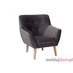Fotel NORDIC I Signal Velvet Szary