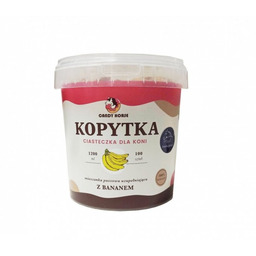 Candy Horse Ciasteczka dla konia kopytka z bananem