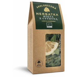 DARY NATURY Herbatka Mięta z cytryną Liofilizowana Eko,