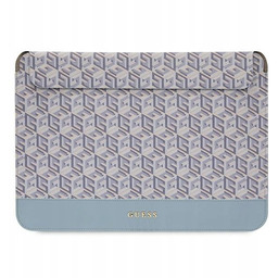 Guess Sleeve GUCS16HGCFSEB 16"niebieski/blue GCube Stripes