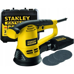Szlifierka mimośrodowa Stanley FME440K-QS 480 W, kufer