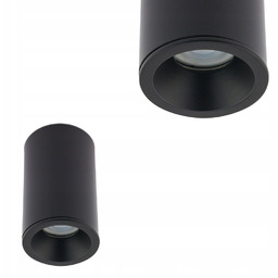 Tuba łazienkowa Alpha Black IP54 czarna aluminiowa gwint