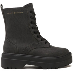 Trapery Tommy Hilfiger Feminine Essential Canvas FW0FW07357 Czarny