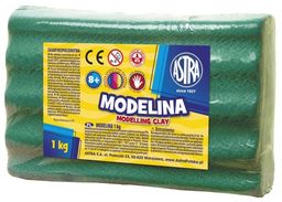 Modelina Astra 1 kg 304111002 304111008, Kolor: Zielony