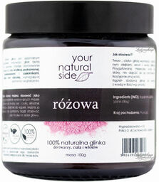 Your Natural Side - 100% naturalna glinka różowa