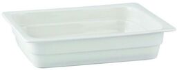 Pojemnik GN 1/2 gł. 2,2 cm porcelanowy biały