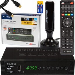 Tuner Dekoder DVB-T2 Tv Naziemnej H.265 Hevc Premium