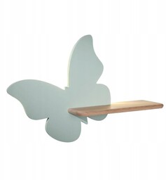 Kinkiet półeczka miętowa 5W Led 4000K Butterfly 21-84880