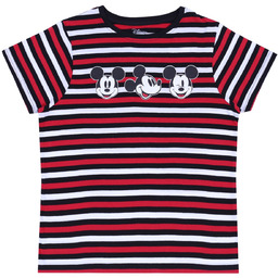 Czarna bluzka w paski Myszka Mickey DISNEY M
