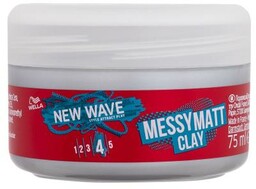Wella New Wave Messy Matt Clay stylizacja włosów