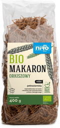Niro Makaron nitki rosołowy orkiszowy razowy 400 g