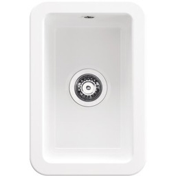 DEANTE Zlewozmywak jednokomorowy Lumi ZCU 610A Biały 45.7x30.4