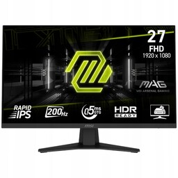 Monitor 27" Msi Mag 274F 1920x1080 (fhd) 200Hz