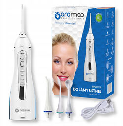Oromed Oro-Dent, inteligentny irygator do jamy ustnej, kabel