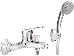 DEANTE BYU 011M Lobo chrom bateria wannowa ścienna