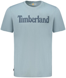 TIMBERLAND KOSZULKA Z KRÓTKIM RĘKAWEM MĘSKA NIEBIESKA