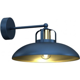 MILAGRO Kinkiet Felix MLP7712 Granatowo-złoty