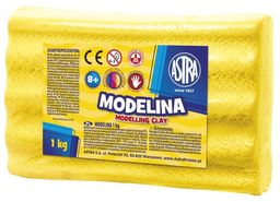 Modelina Astra 1 kg 304111001 304111011, Kolor: Żółty