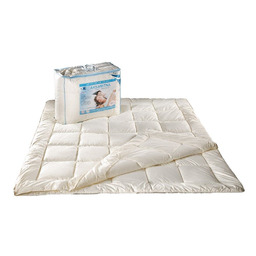 Kołdra antyalergiczna 180x200 Aksamitna Cztery Pory Roku ekri