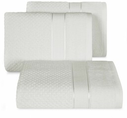 Eurofirany Ręcznik Jessi 50x90 biały frotte 500g/m2