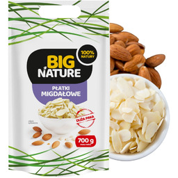 Płatki migdałowe 700g - BIG NATURE