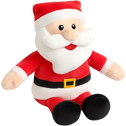 Globly Pluszowa zabawka Święty Mikołaj 30 cm Świąteczna