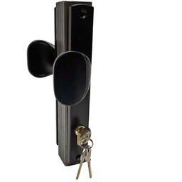 Zamek do furtki zestaw Premium pochwyt zamek wkładka