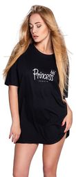 Damska koszulka nocna Princess czarna uni