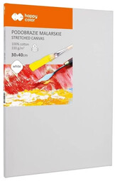 Podobrazie bawełniane 30x40cm HAPPY COLOR - GDD