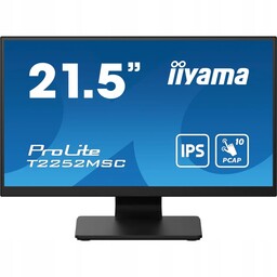 Monitor Dotykowy 22" Iiyama T2252MSC-B2 Ips 1920x1080 (FullHD)
