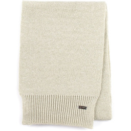 Damski szalik klasyczny ze ściągaczem pistacjowy