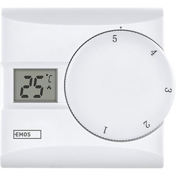 EMOS Cyfrowy termostat pokojowy, ręczny termostat drutowy