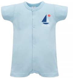 Pinokio Rampers Rozpinany Sailor Niebieski 56