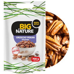 Orzechy Pecan POŁÓWKI 700g - BIG NATURE