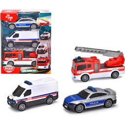 Dickie Toys, SOS Pojazdy ratunkowe 3 pak
