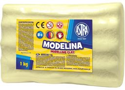 Modelina Astra 1 kg 304111005 37124933, Kolor: Cytrynowy