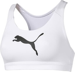 PUMA Damski biustonosz 4keeps M-bustier biały Biały (Puma