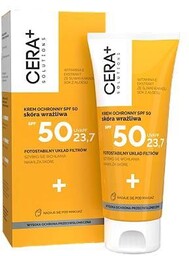 CERA+ Solutions Krem ochronny SPF50 skóra wrażliwa, 50ml