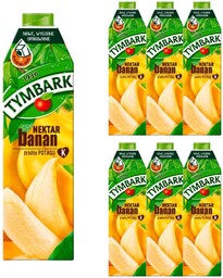 Tymbark Nektar banan 1 l x 6 sztuk