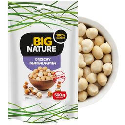 Orzechy Macadamia 500g - BIG NATURE