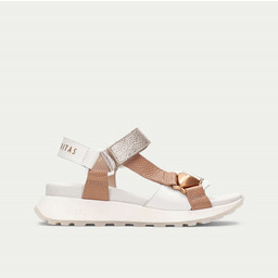 Hiszpańskie sandały - HISPANITAS CHV264807 BEŻOWO-ZŁOTE