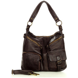 Torebka damska brązowa MARCO MAZZINI v23e